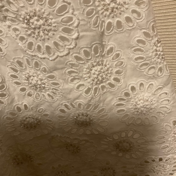 Michael Kors white embroidered eyelet dress - Picture 3 of 7